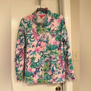 Lilly Pulitzer Pink Floral Sweatshirt